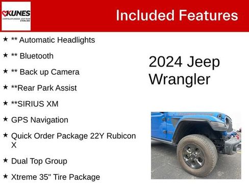 Used 2024 Jeep Wrangler Unlimited Rubicon AWD/4WD image 5