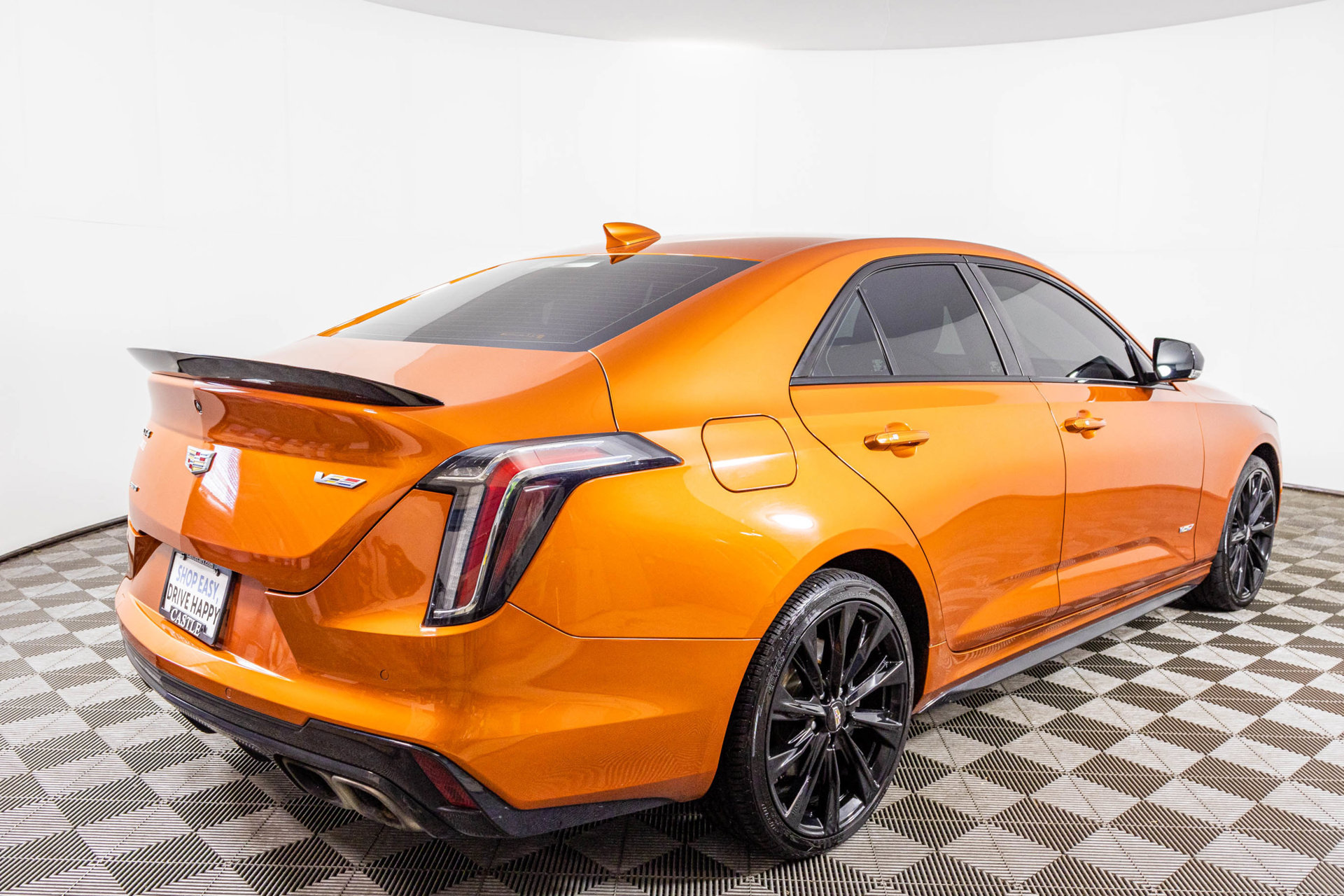 Used 2022 Cadillac CT4 V w/ LPO, ONYX Package AWD/4WD image 18