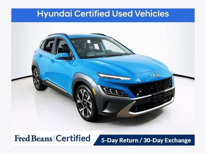 Certified 2023 Hyundai Kona Limited w/ Cargo Package
