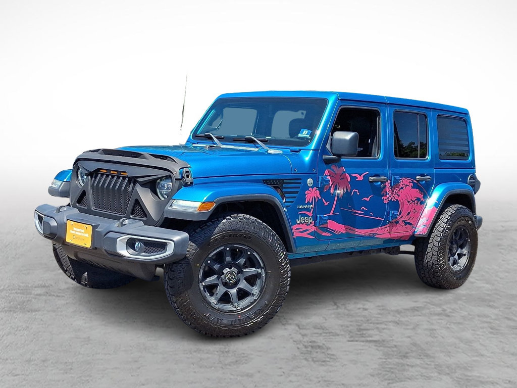 Used 2020 Jeep Wrangler Unlimited Sahara AWD/4WD image 1