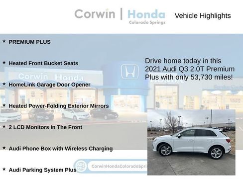 Used 2021 Audi Q3 2.0T Premium Plus image 6