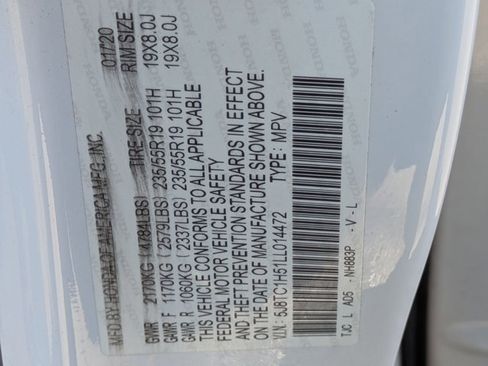 Used 2020 Acura RDX FWD w/ Technology Package image 25