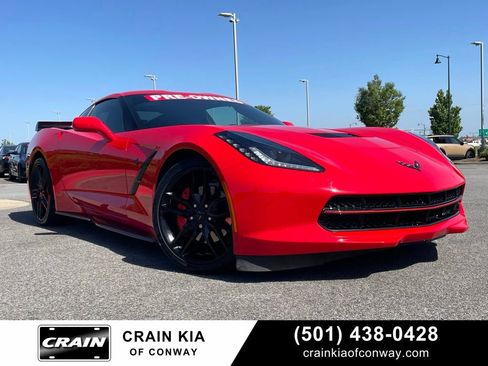 Used 2019 Chevrolet Corvette Stingray Coupe w/ Battery Protection Package RWD image 1