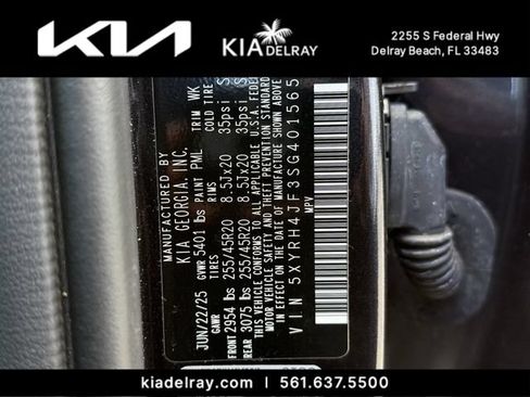 Used 2025 Kia Sorento EX w/ Panoramic Sunroof Package FWD image 36