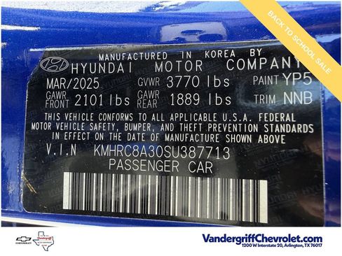 Used 2025 Hyundai Venue SEL FWD image 29