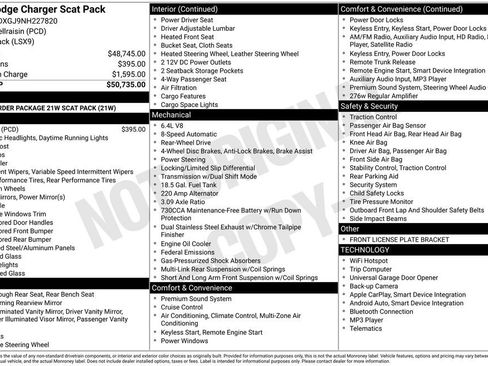 Used 2022 Dodge Charger Scat Pack image 6