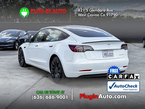 Used 2022 Tesla Model 3 Performance AWD/4WD image 2