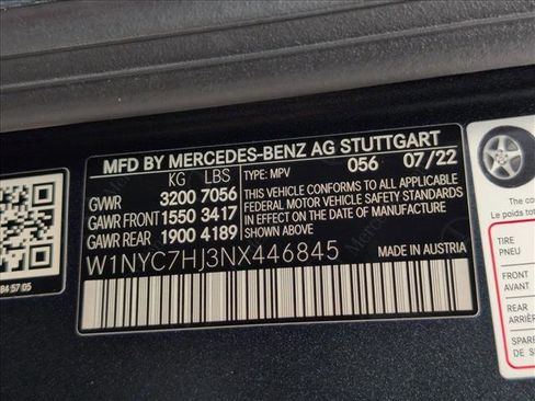 Certified 2022 Mercedes-Benz G 63 AMG 4MATIC image 25