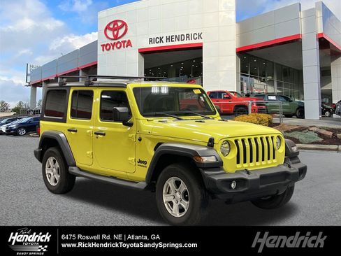 Used 2022 Jeep Wrangler Unlimited Sport image 1