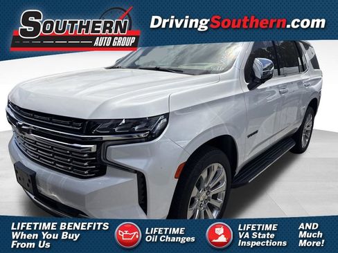 Used 2021 Chevrolet Tahoe Premier w/ Premium Package AWD/4WD image 1