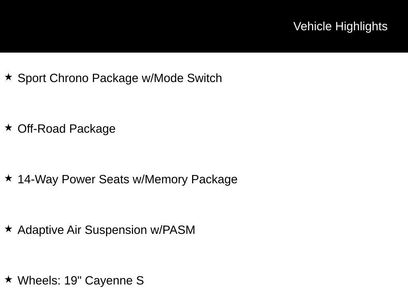 Used 2019 Porsche Cayenne S