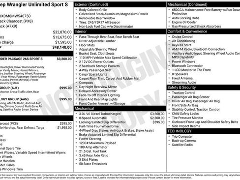 Used 2021 Jeep Wrangler Unlimited Sport image 7