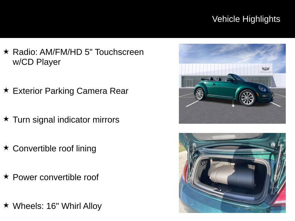 Used 2018 Volkswagen Beetle 2.0T S w/ Style & Comfort Package FWD image 10