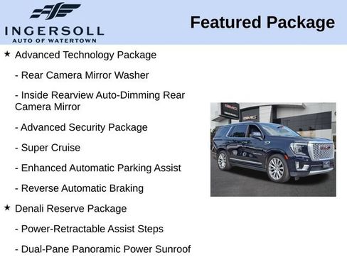 Used 2023 GMC Yukon Denali w/ Denali Reserve Package AWD/4WD image 15