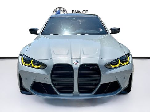Used 2022 BMW M3 Competition w/ M Carbon Exterior Package RWD image 2