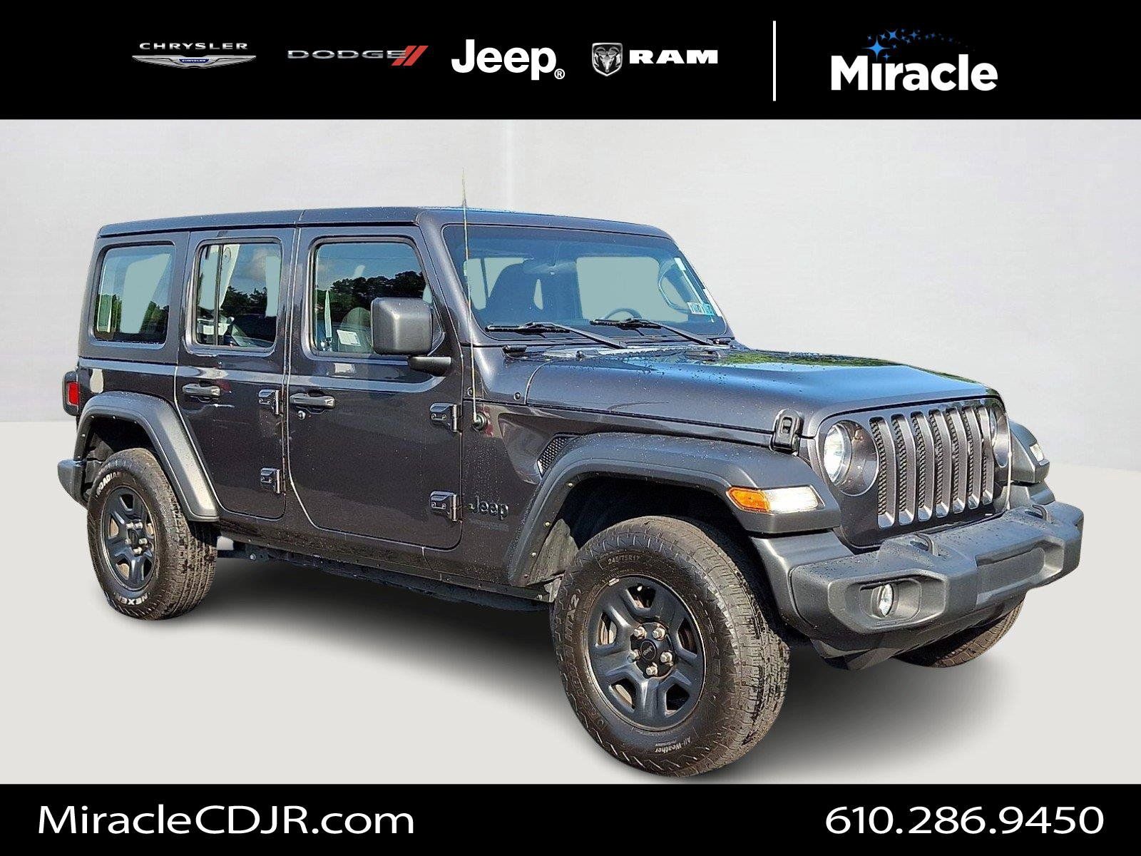 Used 2022 Jeep Wrangler Unlimited Sport AWD/4WD image 1