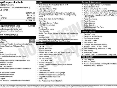 Used 2017 Jeep Compass Latitude w/ Popular Equipment Group image 6