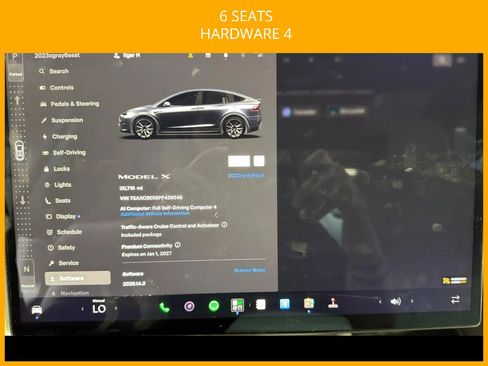 Used 2023 Tesla Model X AWD/4WD image 2