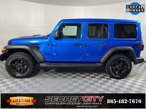 Used 2022 Jeep Wrangler Unlimited Sport image 4