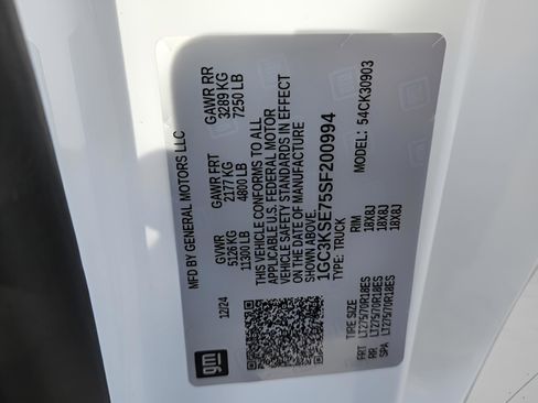 New 2025 Chevrolet Silverado 3500 W/T w/ WT/CX Safety Package image 24