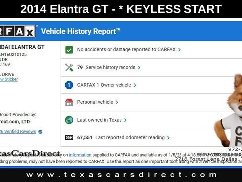 Used 2014 Hyundai Elantra GT w/ Option Group 03 image 9