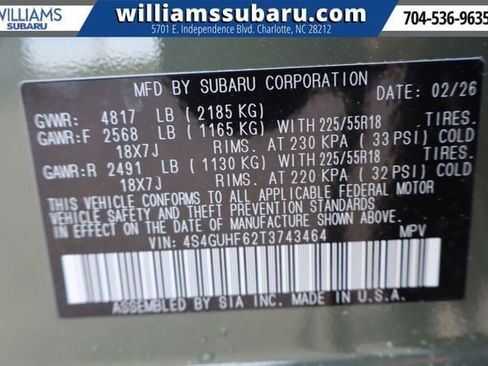 New 2026 Subaru Crosstrek 2.5i Sport image 23