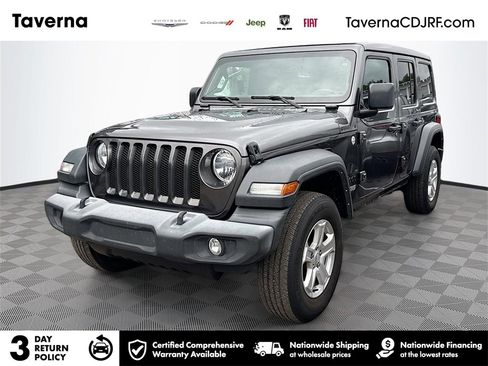 Used 2021 Jeep Wrangler Unlimited Sport S w/ Sun And Sound Package image 1