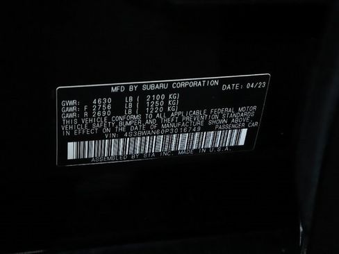 Certified 2023 Subaru Legacy Limited image 21