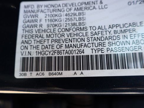 New 2026 Honda Accord Touring image 34