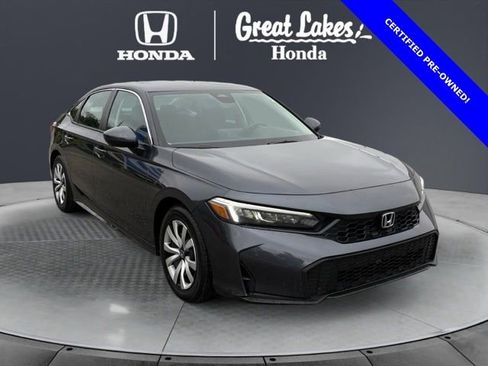 Certified 2025 Honda Civic LX image 1