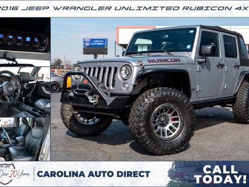 Used 2016 Jeep Wrangler Unlimited Rubicon w/ Connectivity Group image 1