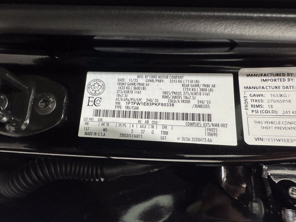 Used 2023 Ford F150 XLT w/ Equipment Group 302A High AWD/4WD image 40