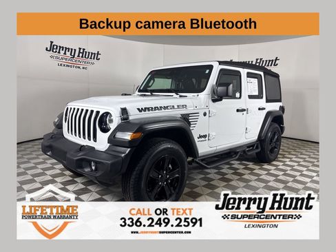Used 2022 Jeep Wrangler Unlimited Sport image 1