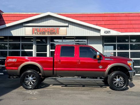 Used 2015 Ford F350 Lariat w/ Lariat Ultimate Package AWD/4WD image 2