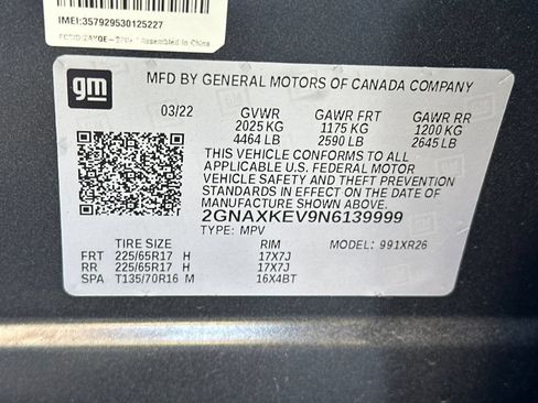Used 2022 Chevrolet Equinox LT FWD image 28