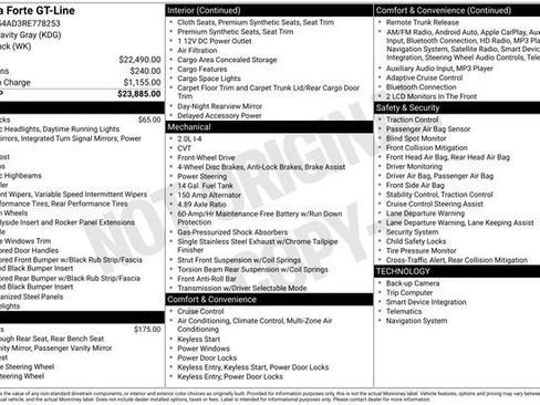 Used 2024 Kia Forte GT-Line image 19