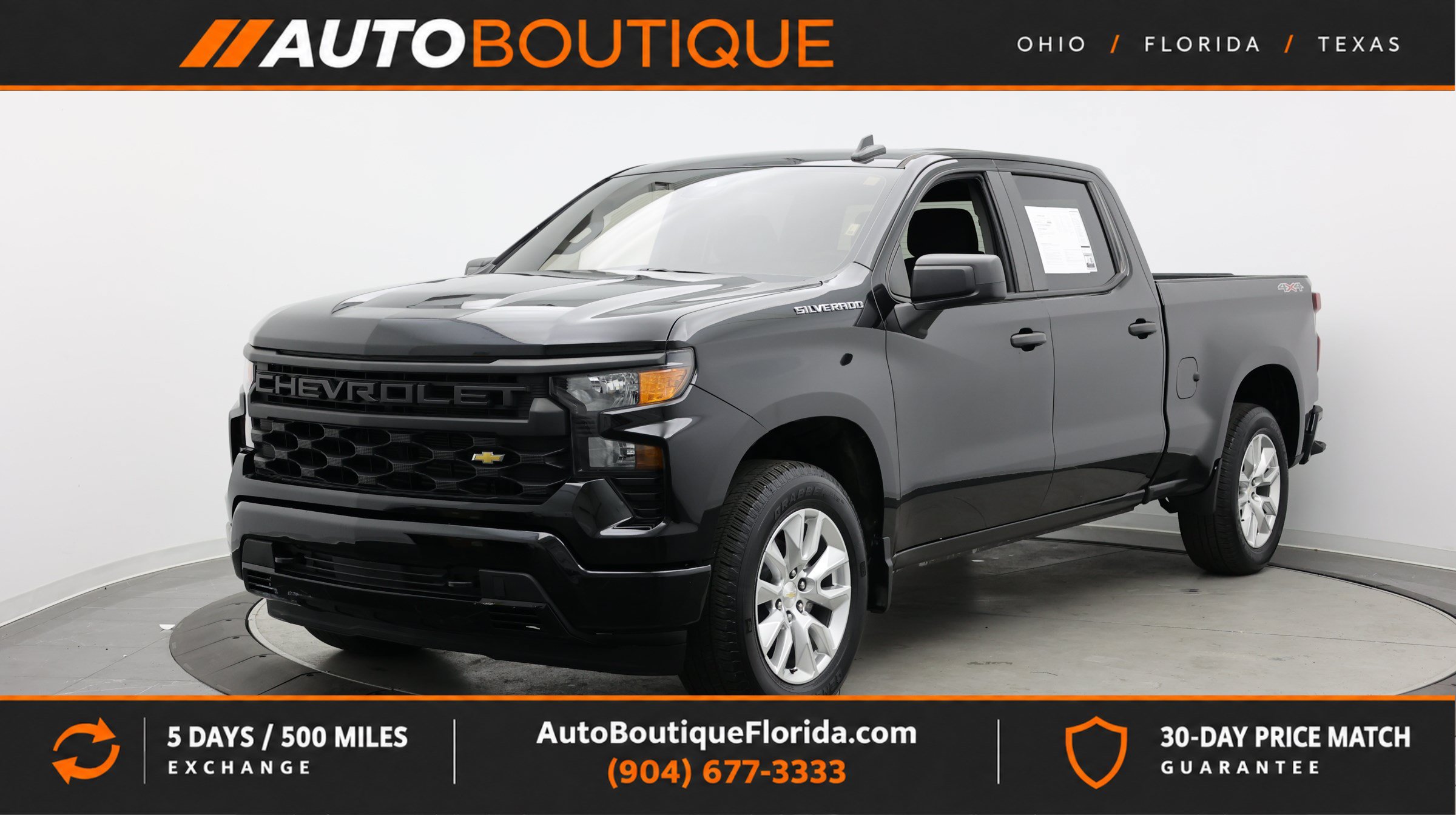Used 2023 Chevrolet Silverado 1500 Custom AWD/4WD image 1