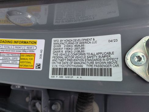 Used 2023 Honda Accord EX-L image 35