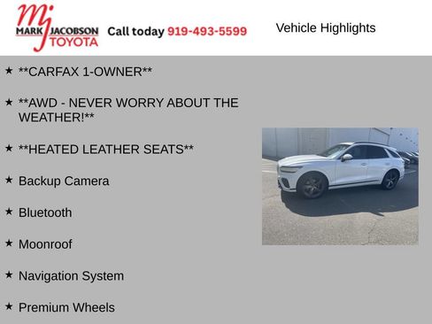 Used 2023 Genesis GV70 2.5T w/ Sport Prestige Package AWD/4WD image 6
