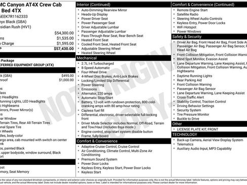 Used 2024 GMC Canyon AT4X AWD/4WD image 2