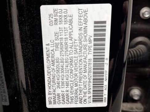 Used 2026 Honda Passport TrailSport image 23