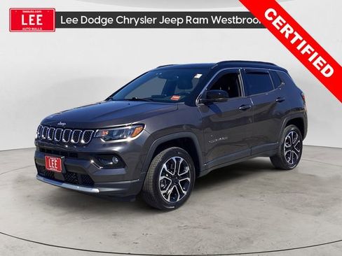 Certified 2024 Jeep Compass Limited w/ Sun and Sound Group AWD/4WD image 1