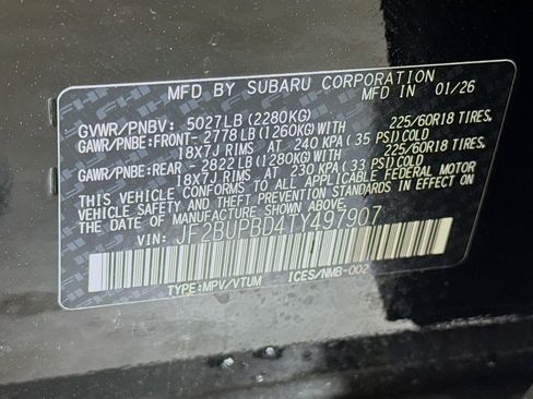 New 2026 Subaru Outback Premium image 42