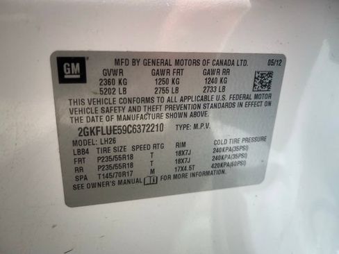 Used 2012 GMC Terrain SLT FWD image 8