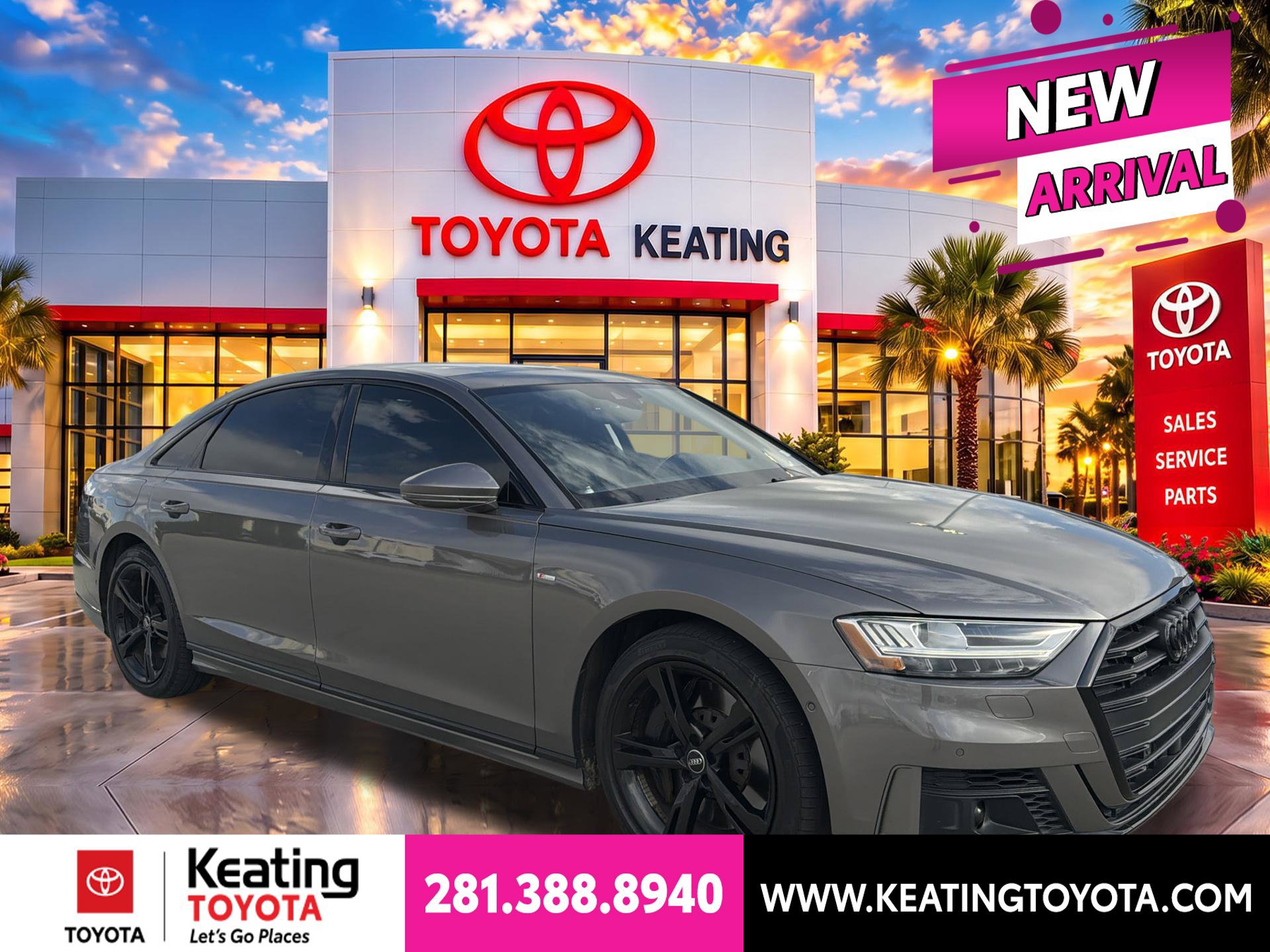 Used 2021 Audi A8 L 4.0T AWD/4WD image 1