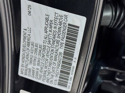 Used 2025 Honda Accord SE image 26