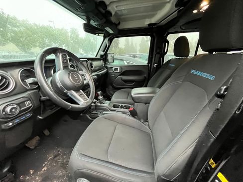 Used 2023 Jeep Wrangler Unlimited Rubicon 4xe w/ Cold Weather Group image 6