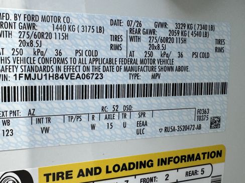 New 2027 Ford Expedition Active RWD image 7