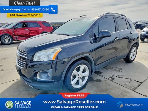 Used 2015 Chevrolet Trax LTZ w/ LPO, Cargo Package image 1