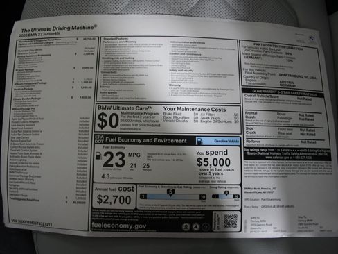 New 2026 BMW X7 xDrive40i w/ M Sport Package image 21